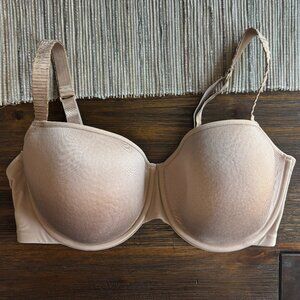 THIRDLOVE | Women's 24/7 Classic T-Shirt Smooth Bra Taupe 34F